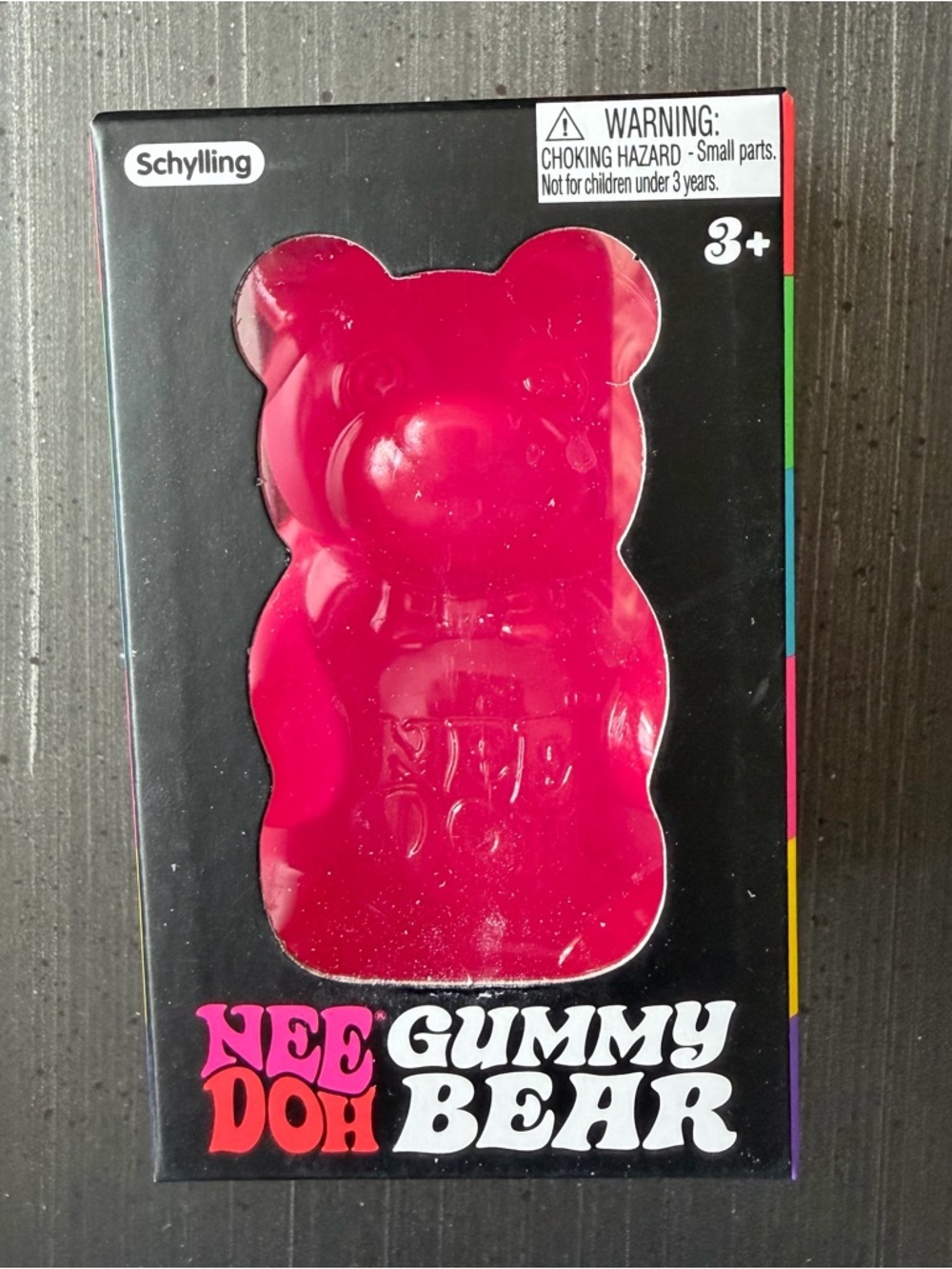 Schylling Needoh Gummy Bear Toy - Pink